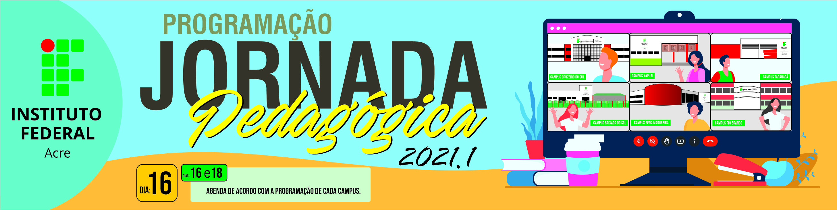 banner do Jornada Pedagógica 2021.1